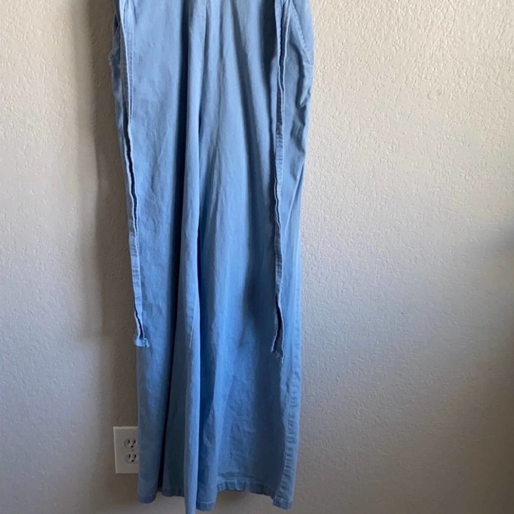 Jack By BB Dakota Suko Blue Jumpsuit Chambray - Picture 9 of 12